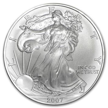 USA Eagle 2007 1 ounce silver